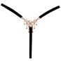 String bijou ouvert noir - Cottelli