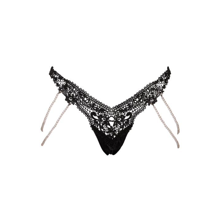 String dentelle &amp; perles amovibles - Cottelli