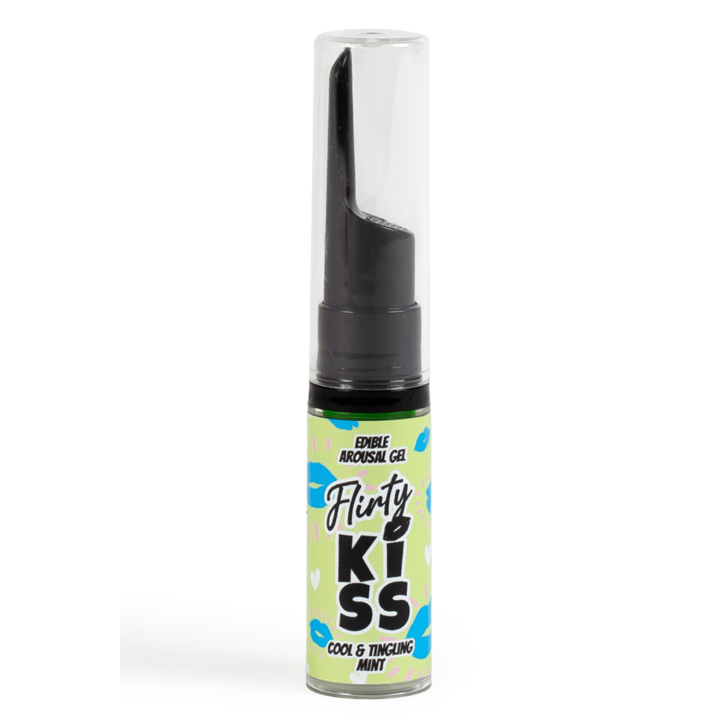 Gels pour Sexe Oral Fraise &amp; Menthe  Flirty Kiss 2×8 gr Secret Play