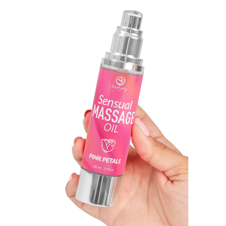 Huile de massage pétales de roses 50 ml Secret Play