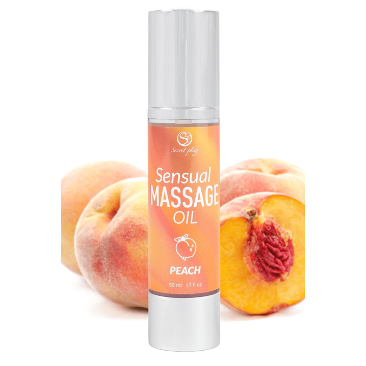 Huile de massage pêche 50 ml Secret Play