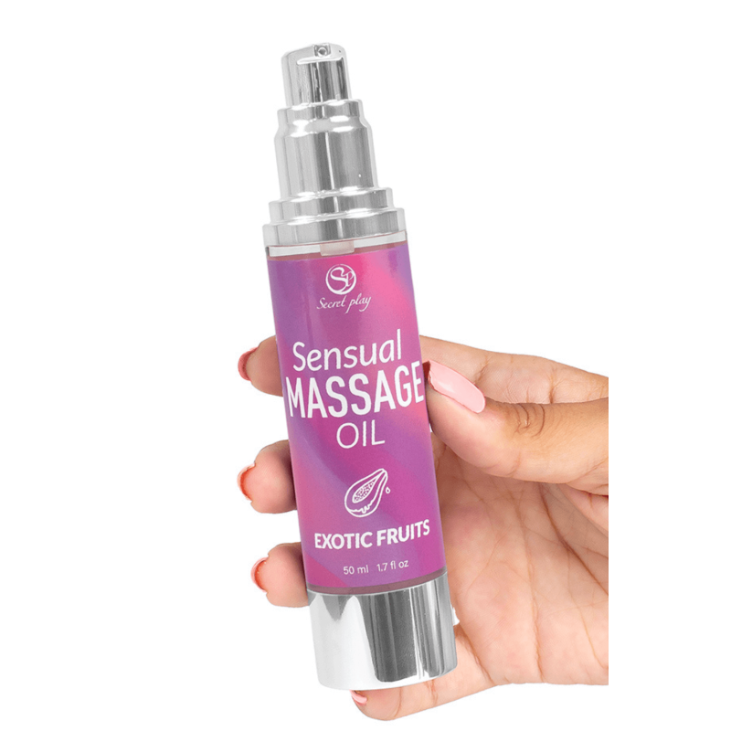 Huile de massage fruits exotiques 50 ml Secret Play