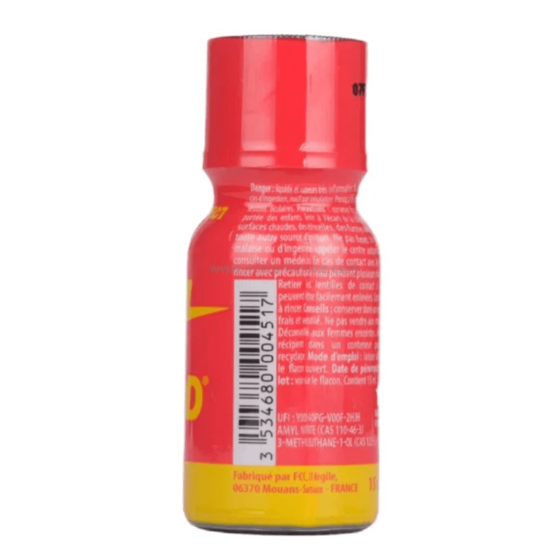 Stimulant euphorisant arôme Hard Strong Amyl 15 ml