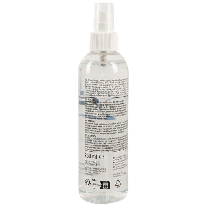 Spray Nettoyant pour Lovetoys Just Glide – 250 ml
