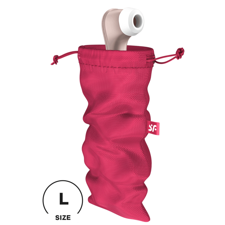 Sac de rangement sextoys rose taille L Treasure Bag Satisfyer