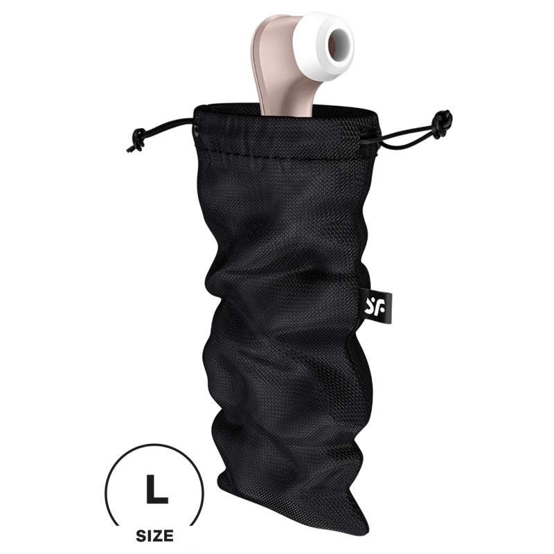 Sac de rangement sextoys noir taille L Treasure Bag Satisfyer