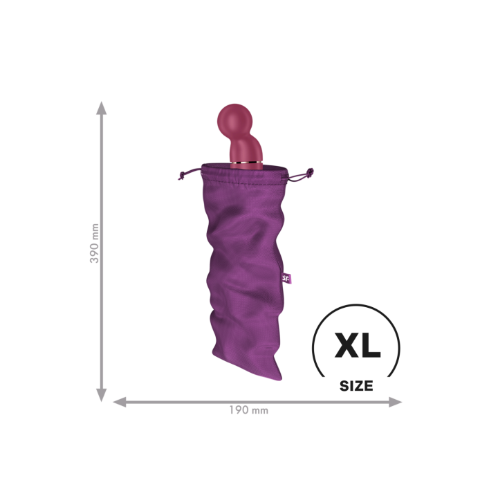 Sac de rangement sextoys violet taille XL Treasure Bag Satisfyer