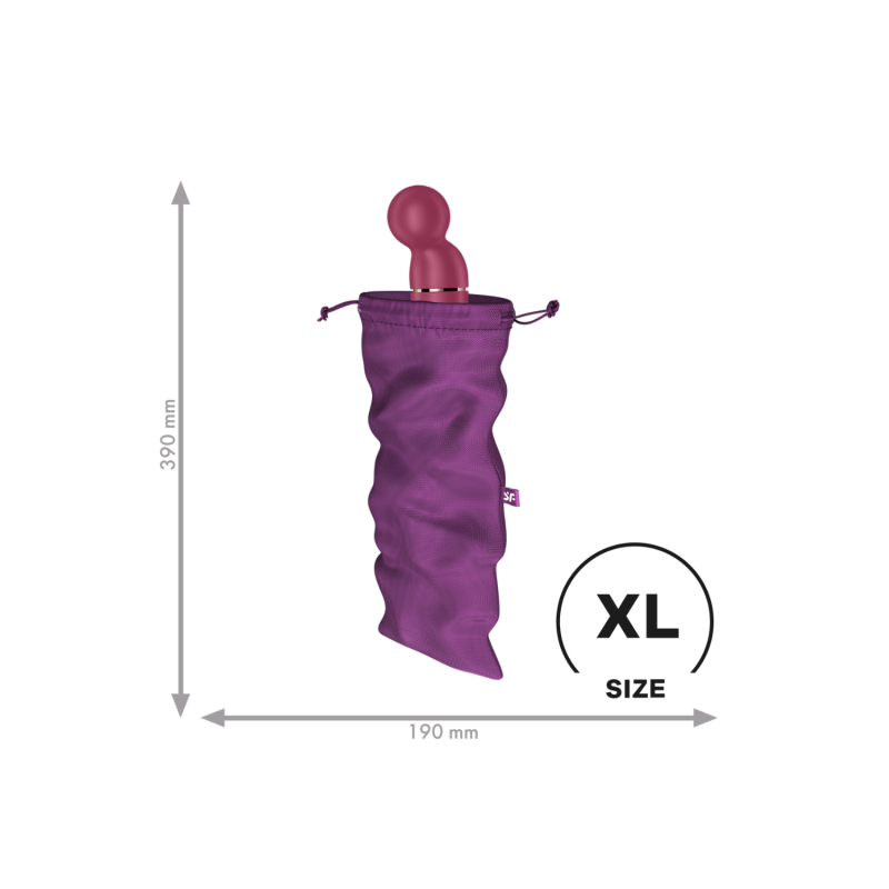 Sac de rangement sextoys violet taille XL Treasure Bag Satisfyer