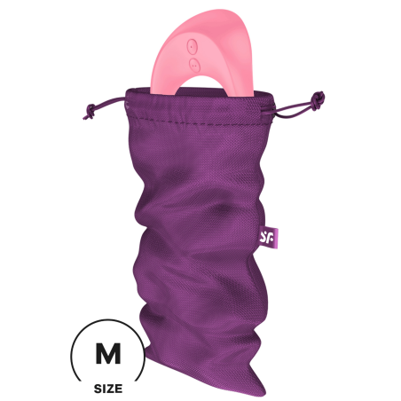 Sac de rangement sextoys violet taille M Treasure Bag Satisfyer