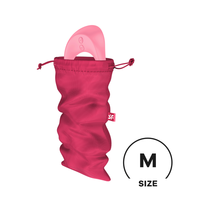 Sac de rangement sextoys rose taille M Treasure Bag Satisfyer