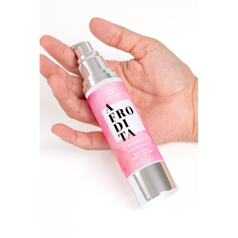 Body lotion aux phéromones pour femme Afrodita