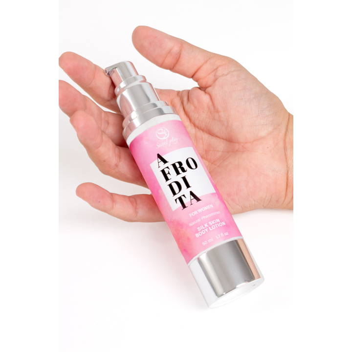 Body lotion aux phéromones pour femme Afrodita