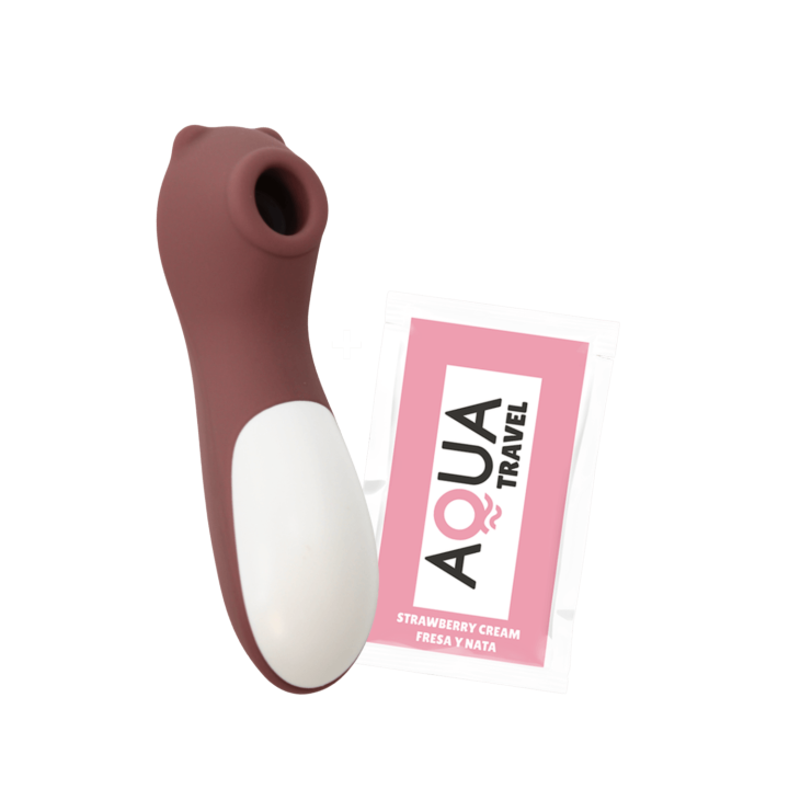 Stimulateur de clitoris Teddy Bear Pocket Pleasure + 1 dosette de lubrifiant