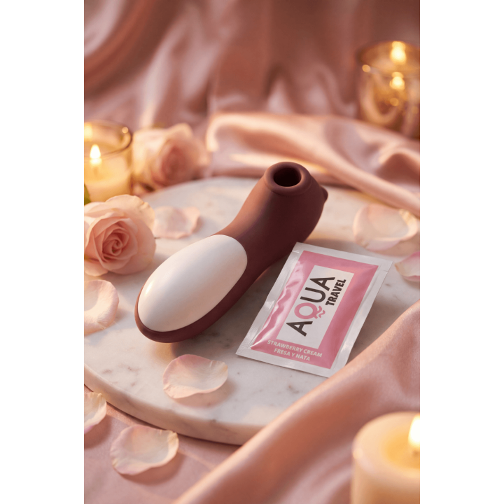 Stimulateur de clitoris Teddy Bear Pocket Pleasure + 1 dosette de lubrifiant