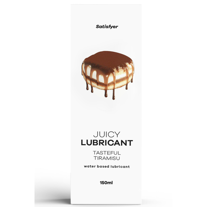 Lubrifiant à base d'eau Tiramisu savoureux 300 ml Satisfyer