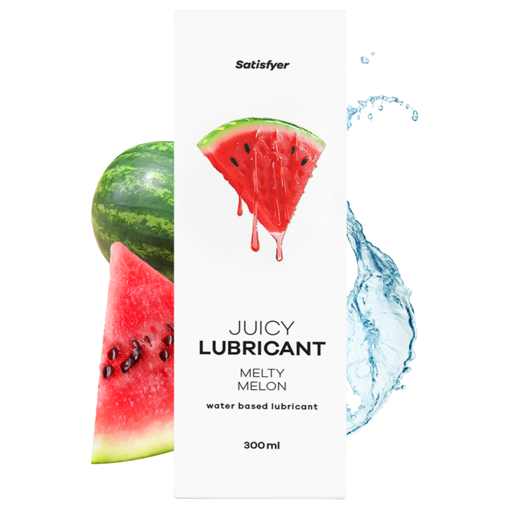 Lubrifiant à base d'eau Pastèque fondante 300 ml Satisfyer