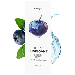 Lubrifiant à base d'eau Myrtille fraiche 300 ml Satisfyer