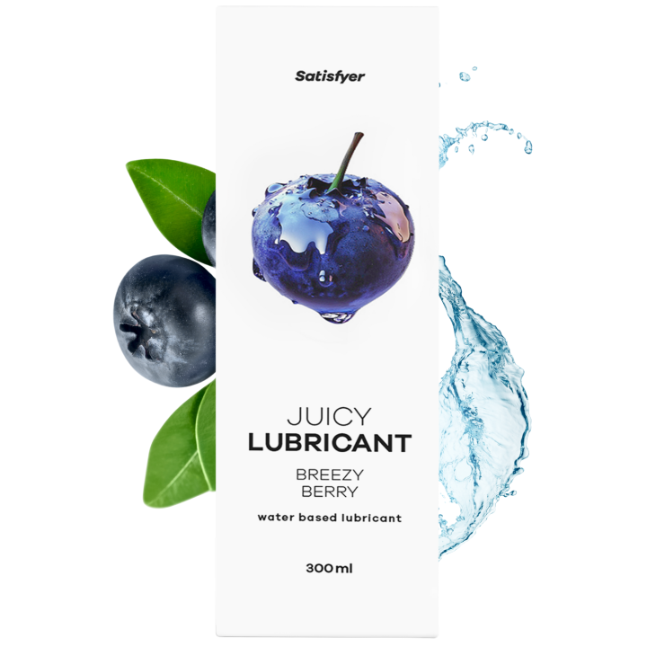 Lubrifiant à base d'eau Myrtille fraiche 300 ml Satisfyer