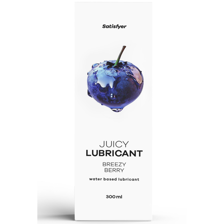 Lubrifiant à base d'eau Myrtille fraiche 300 ml Satisfyer