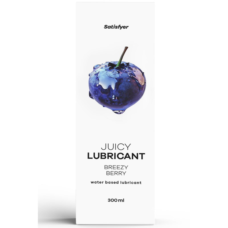 Lubrifiant à base d'eau Myrtille fraiche 300 ml Satisfyer