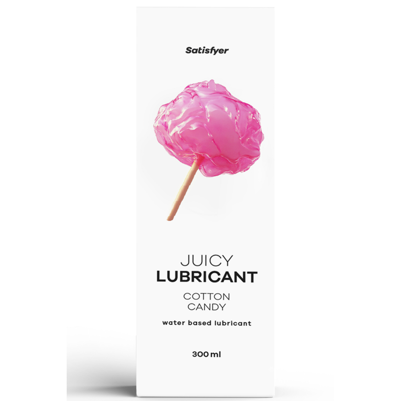 Lubrifiant à base d'eau Barbe à papa 300 ml Satisfyer