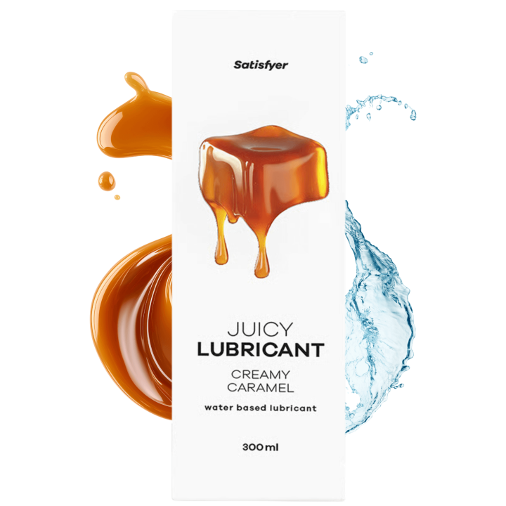 Lubrifiant à base d'eau Caramel crémeux 300 ml Satisfyer