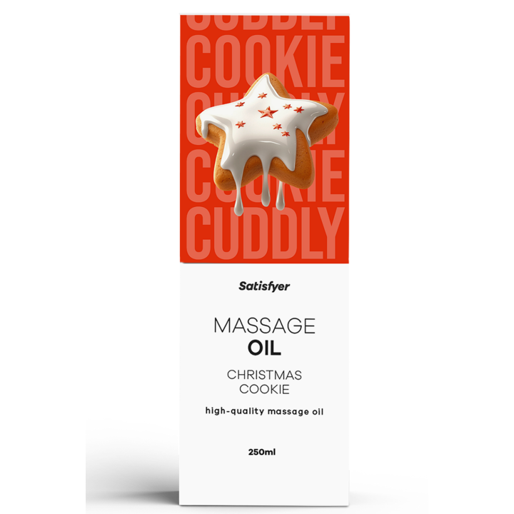 Huile de massage Cookie de Noël 250 ml Satisfyer