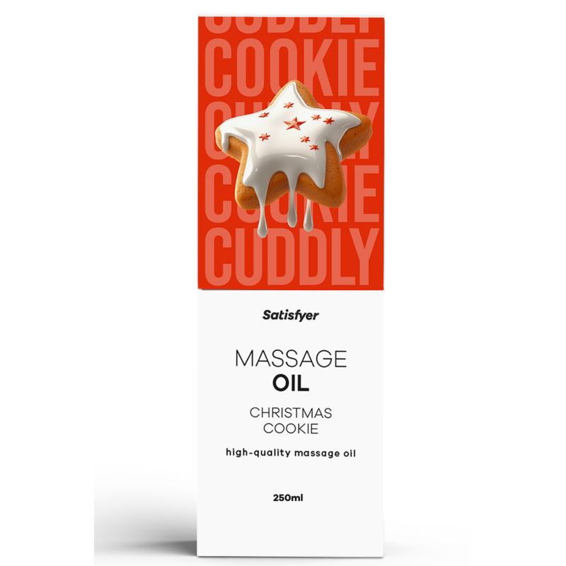 Huile de massage Cookie de Noël 250 ml Satisfyer