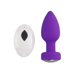 Plug Anal Vibrant Télécommandé SHAKY Violet