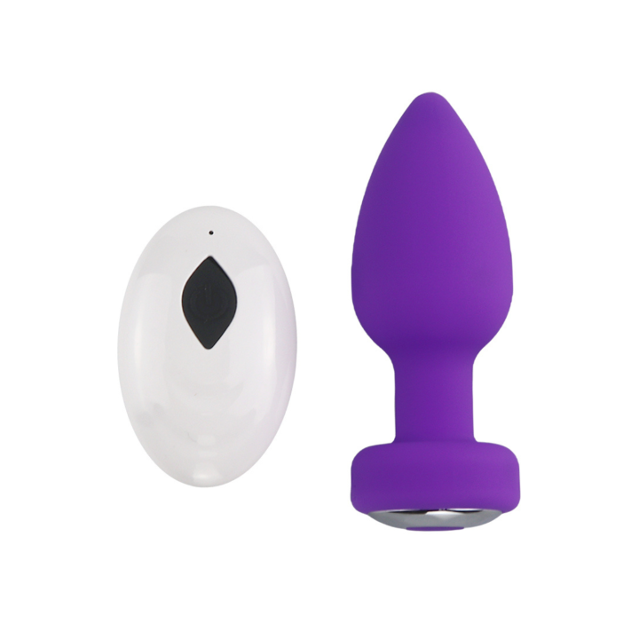 Plug Anal Vibrant Télécommandé SHAKY Violet
