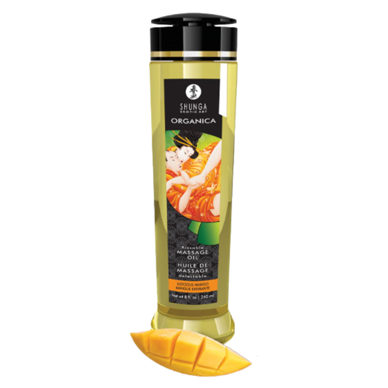 Huile de Massage Organica Mangue Enivrante 240 ml Shunga