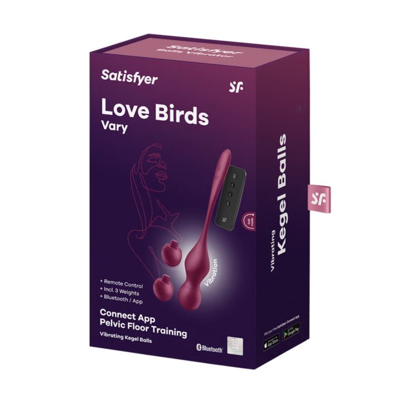Boules de geisha vibrantes Satisfyer Love Birds Vary