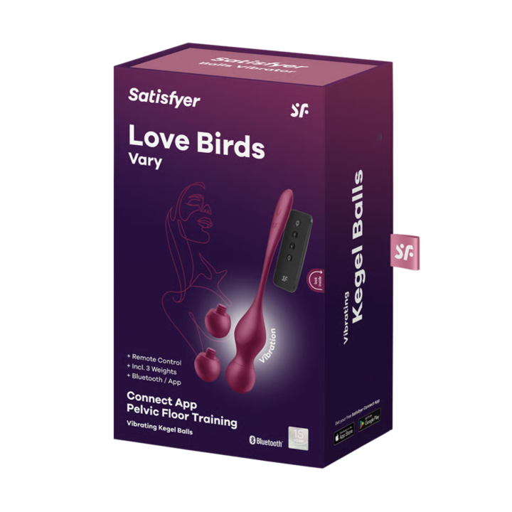 Boules de geisha vibrantes Satisfyer Love Birds Vary
