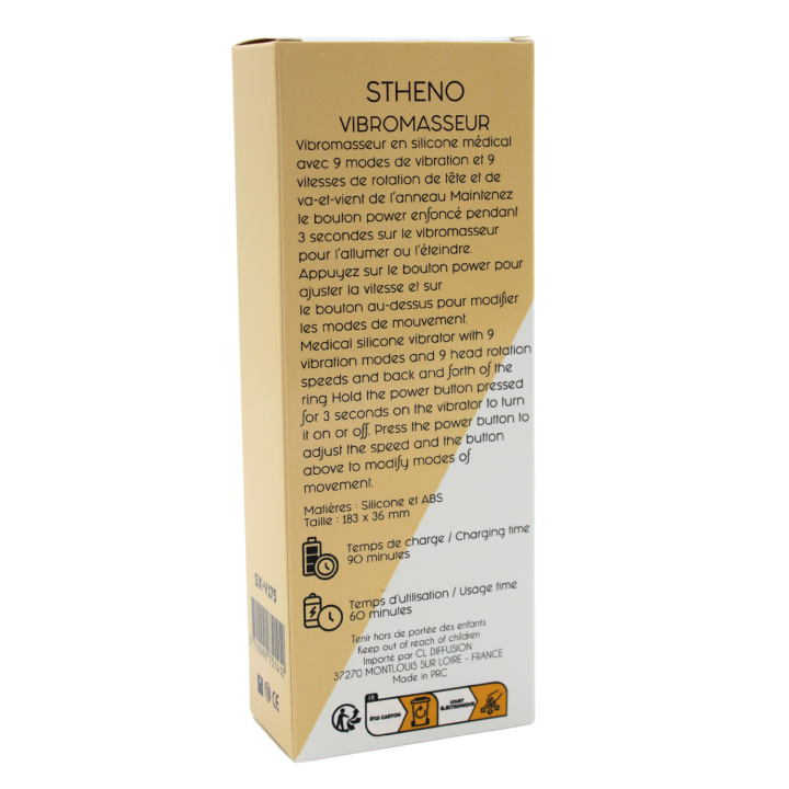 Vibromasseur STHENO Haute Précision avec Rotation
