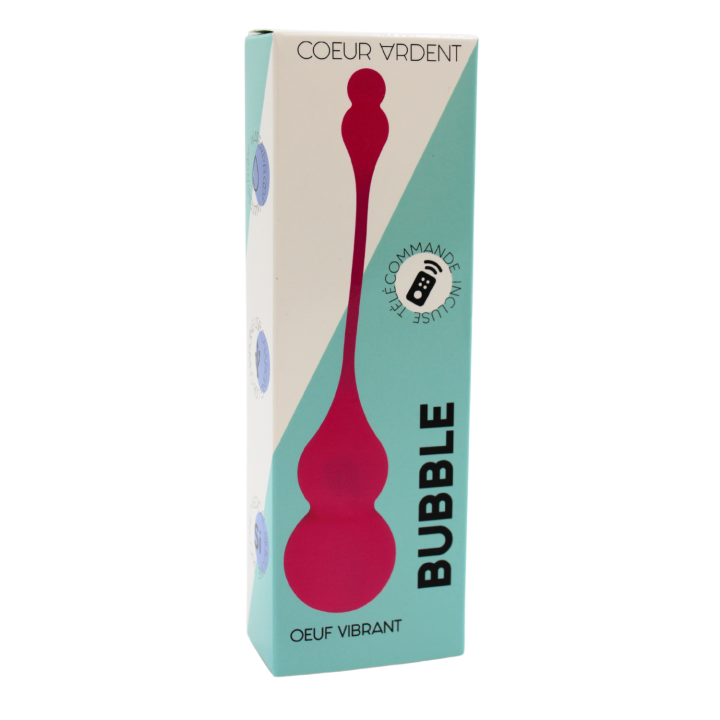 Œuf Vibrant Télécommandé BUBBLE