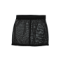 Jupe noire en résille transparente Maya