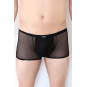 Boxer noir semi opaque