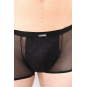 Boxer noir semi opaque