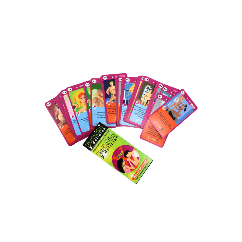 SPANISH Jeu de cartes Vices et Delices Version ESPAGNOL - Saison 1