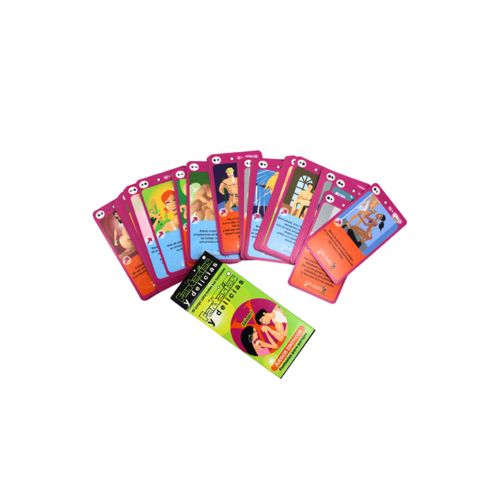 SPANISH Jeu de cartes Vices et Delices Version ESPAGNOL - Saison 1