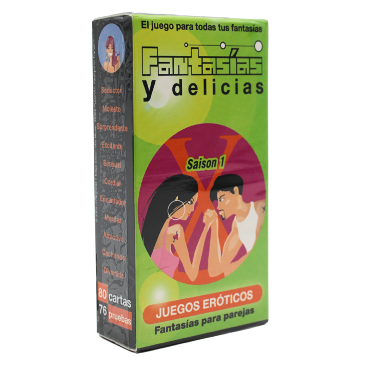 SPANISH Jeu de cartes Vices et Delices Version ESPAGNOL - Saison 1