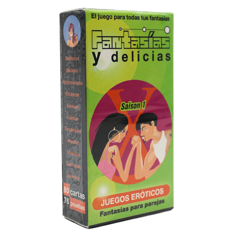 SPANISH Jeu de cartes Vices et Delices Version ESPAGNOL - Saison 1
