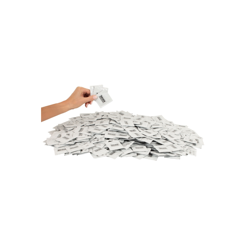 Lot de 1000 préservatifs latex lubrifiés 53 mm