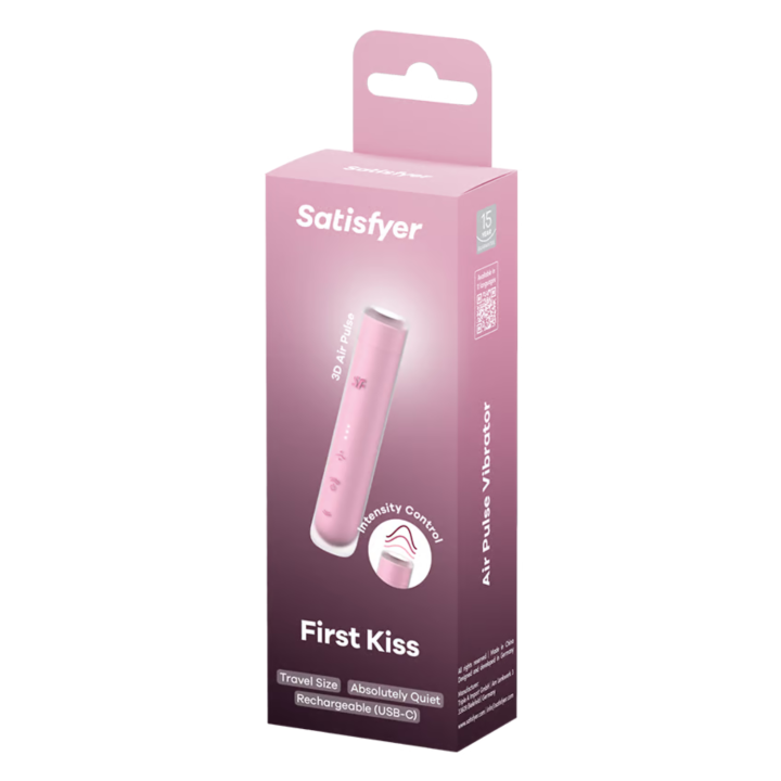 Stimulateur clitoridien de voyage First Kiss Satisfyer