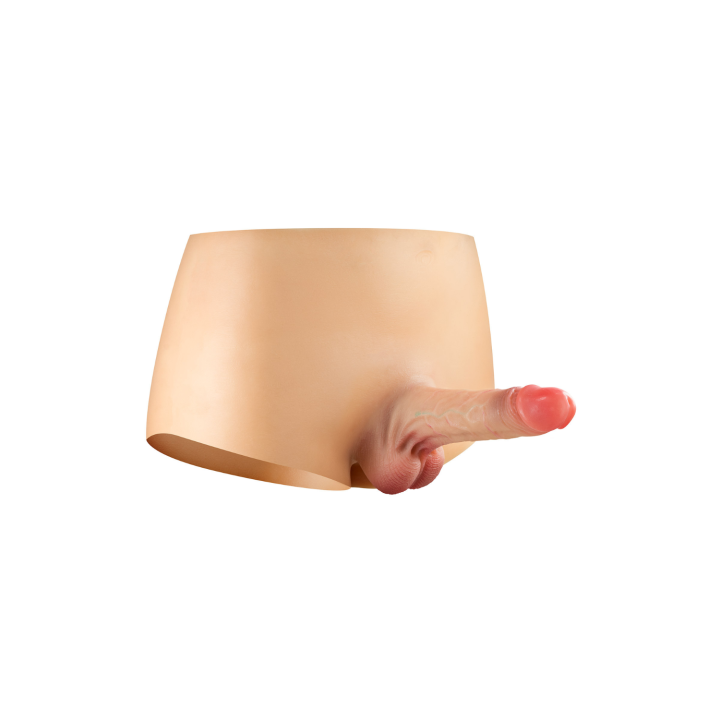 Culotte gode plein en silicone réaliste