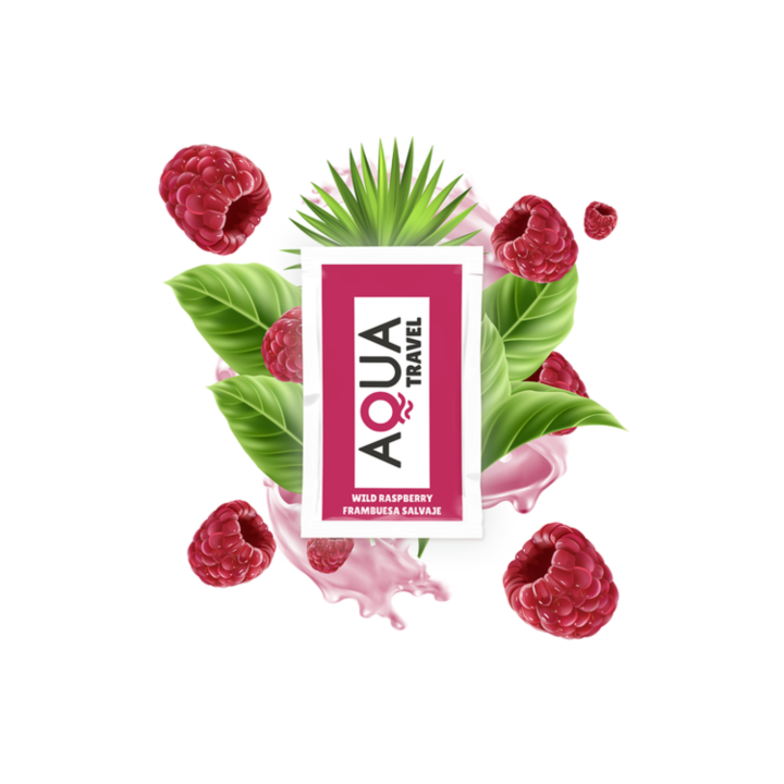 Dosette lubrifiant à base d'eau saveur framboise sauvage 6 ML