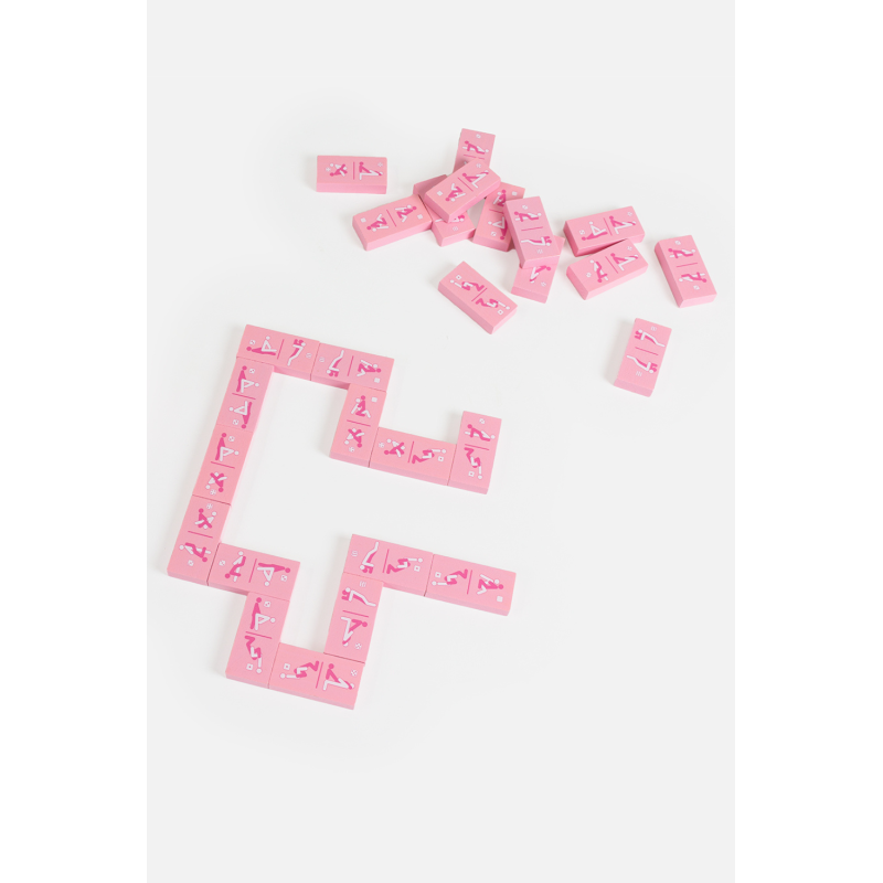 Jeu en bois DOMINO coquin