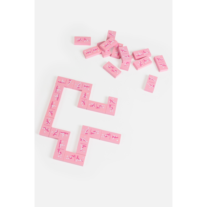Jeu en bois DOMINO coquin