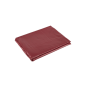 Drap de lit en vinyle rouge 200 x 230 cm