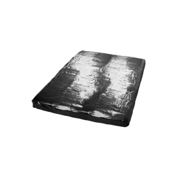 Drap de lit en vinyle noir 200 x 230 cm